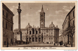 1933 CARTOLINA - ROMA - CHIESA DI S. MARIA MAGGIORE - Churches