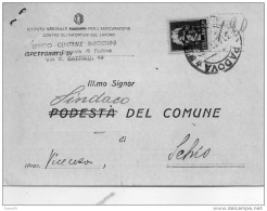 1945 CARTOLINA  CON ANNULLO PADOVA - Poststempel