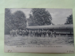 102-15-227              NIVELLES   Ecole Normale Pour Garçons - La Cour Pendant La Récréation - Nijvel