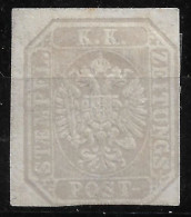 0451p: Zeitungsmarke 1863, ANK 29 (*) Mit Falz - Neufs