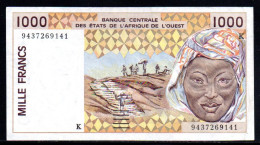 659-Sénégal 1000fr 1994 K943 - Senegal