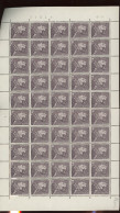 Feuille Entière Pl.3 Du 10F **. Déjà Pliée En 4. TRES Fraîche. Date 16,IV.64. Papier Blanc. Dof Papier - 1936-1951 Poortman