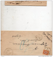 1895   LETTERA  CON  ANNULLO  NOLA CASERTA - Segnatasse