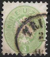 0451t: Ausgabe 1863, ANK 31 O (ANK Billigste Farbe 25.-) - Gebraucht