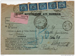 1948  LETTERA   CON ANNULLO  PADOVA - Segnatasse