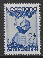 Olanda Paesi Bassi Nederland 1935 Child Care 12,5c Mi N.290 MH * - Ongebruikt