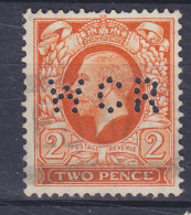 Great Britain Perfin Perforé Lochung 'CWR' 1934 Mi. 178X, GV. (2 Scans) - Perfins