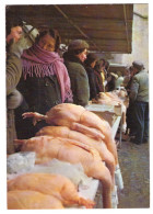 LE MARCHE AUX OIES GRASSES  (carte Photo Animée) - Fliegende Händler