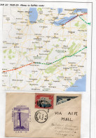USA -  1926 - BUFFALO AIR DERBY COVER TO CHICAGO WITH MAP -VERY FINE - 1c. 1918-1940 Cartas & Documentos