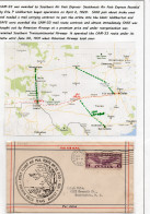 USA -  1931- CAM 33 WICHITA FALLS FIRST FLIGHT COVER  WITH MAP -VERY FINE - 1c. 1918-1940 Briefe U. Dokumente