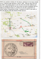 USA -  1931- CAM 33 WICHITA FALLS FIRST FLIGHT COVER  WITH MAP -VERY FINE - 1c. 1918-1940 Brieven