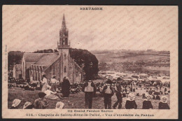 CPA Bretagne Un Grand Pardon Breton Chapelle Sainte Anne La Palud 29 Finistère Plonévez Porzay - Plonévez-Porzay