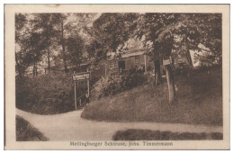 S5473/ Hamburg Poppenbüttel  Mellingburger Schleuse AK 1927 - Wandsbek