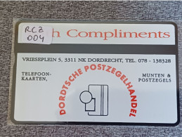 NETHERLANDS - RCZ004 - Dordtsche Postzegelhandel - 2.500EX. - Privées