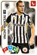 22 Vincent Manceau - Angers SCO - Panini Adrenalyn XL LIGUE 1 - 2020-2021 Carte Football - Trading Cards