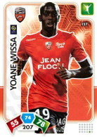 127 Yoane Wissa - FC Lorient - Panini Adrenalyn XL LIGUE 1 - 2020-2021 Carte Football - Trading Cards