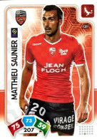 131 Matthieu Saunier - FC Lorient - Panini Adrenalyn XL LIGUE 1 - 2020-2021 Carte Football - Trading Cards