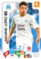 168 Maxime López - Olympique De Marseille - Panini Adrenalyn XL LIGUE 1 - 2020-2021 Carte Football - Tarjetas