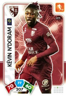 177 Kévin N'Doram - FC Metz - Panini Adrenalyn XL LIGUE 1 - 2020-2021 Carte Football - Trading Cards