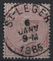 1883 - 38 Obl. Centrale Sc ST LEGER. Coba 8. TB. Voyez Les Autres Obl. Sur Cette émission - 1883 Leopold II.