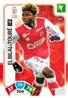 308 El Bilal Touré - Stade De Reims - Panini Adrenalyn XL LIGUE 1 - 2020-2021 Carte Football - Tarjetas