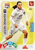 383 Jason Denayer - Olympique Lyonnais - Héros - Panini Adrenalyn XL LIGUE 1 - 2020-2021 Carte Football - Tarjetas