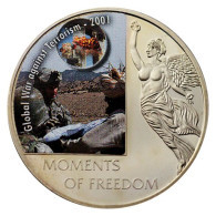 LIBERIA 10 DOLLARS MOMENTS OF FREEDOM - GLOBAL WAR AGAINST TERRORISM 2006 - Liberia