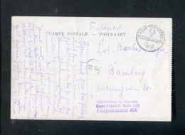 "DEUTSCHES REICH" AK Per Feldpost Mit Violl. R3 "Bay.Fussartl.Battr. 429" Und K1 "FELD-POSTEXPEDITION" (L0072) - Feldpost (postage Free)