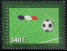 Hungary, 2016 Used, 15th European Football Championship, France, Mi. Nr.5825 - Usati