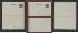 AUTRICHE - Entier Postal Neuf - 1910/1930 - Entier Sur Carte Lettre Gommé  - 600k. Noir  - 5 Scan - Cartas-Letras