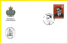 SAN MARINO 2022 FDC Centenario Della Nascita Di Pier Paolo Pasolini - New FDC - FDC