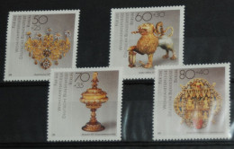 GERMANY BERLIN 1988, Gold And Silverware, Jewelry, Archaeology, Mi #818-21, MNH** - Archeologia