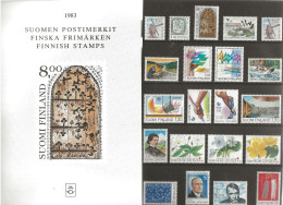 Finland 1983 Year Set  Mi 918 -937 MNH(**)  In Folder - Unused Stamps