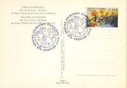 2003 , ED. 602 -  HOGUERAS DE SAN JUAN , FIESTAS , MAT. PRIMER DIA , FDC , ANDORRA FRANCESA , SVV , ATM - FDC