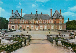 78 - Rosny Sur Seine - Le Château - Façade Devant Avec Cour - CPM - Carte Neuve - Voir Scans Recto-Verso - Rosny Sur Seine