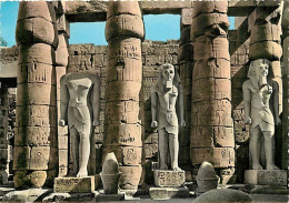 Egypte - Louxor - Luxor - Forecourt Of Amon Temple With Ramses II Statues - Carte Neuve - CPM - Voir Scans Recto-Verso - Luxor