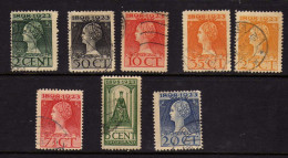 Pays-Bas - 1923- 25eme Anniversaire Du  Couronnement  De La Reine Wilhelmine - Obliteres - Used Stamps