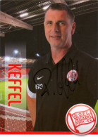 Fußball-Autogramm AK René Keffel Offenbacher Kickers 13-14 OFC Offenbach Am Main Bonames Viktoria Preußen Frankfurt - Authographs