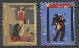 Portugal 2003 Y&T N°2656 à 2657 - Michel N°2677 à 2678 (o) - EUROPA - Used Stamps