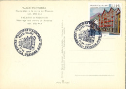 2004 , ED. 614 -  HOTELES DE ANDORRA , HOTEL VALIRA  , MAT. PRIMER DIA , FDC , ANDORRA FRANCESA - FDC