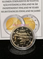 2 Euro Gedenkmünze 2007 Nr. 7 - Finnland / Finland - Unabhängigkeit PP Proof - Finnland