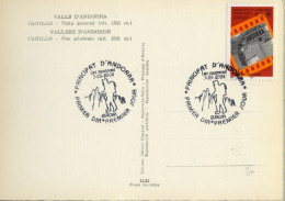 2004 , ED. 615 -  TEMA EUROPA , LES VACANCES  , MAT. PRIMER DIA , FDC , ANDORRA FRANCESA - FDC