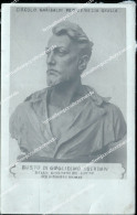Co26 Cartolina Busto Di Guglielmo Oberdan Circolo Garibaldi Pro Venezia Giulia - Autres & Non Classés