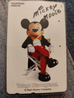 Scheda Telefonica Giappone Disney. Phonecard Japan Disney. "Mickey". Usata. - Disney
