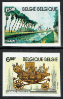 COB 1976/77 - ND  - Cote: 22,50 € -  Pour Le Tourisme - MONS Et DAMME - 1980. - 1961-1980