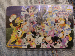 Scheda Telefonica Giappone Disney. Phonecard Japan Disney. "Party Express". Usata. - Disney