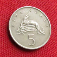 Jamaica 5 Cents 1981  Jamaique Jamaika Giamaica W ºº - Jamaique