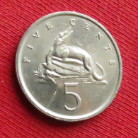 Jamaica 5 Cents 1988  Jamaique Jamaika Giamaica W ºº - Jamaica