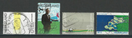Niederlande NVPH 992-94, 1002 , Mi 965-67, 974 O - Used Stamps