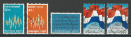 Niederlande NVPH 1007-11 , Mi 987-90, 1000 O - Usados